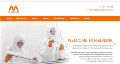 Desktop Screenshot of medilink.co.uk