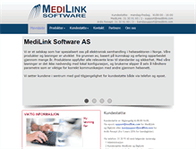 Tablet Screenshot of medilink.com